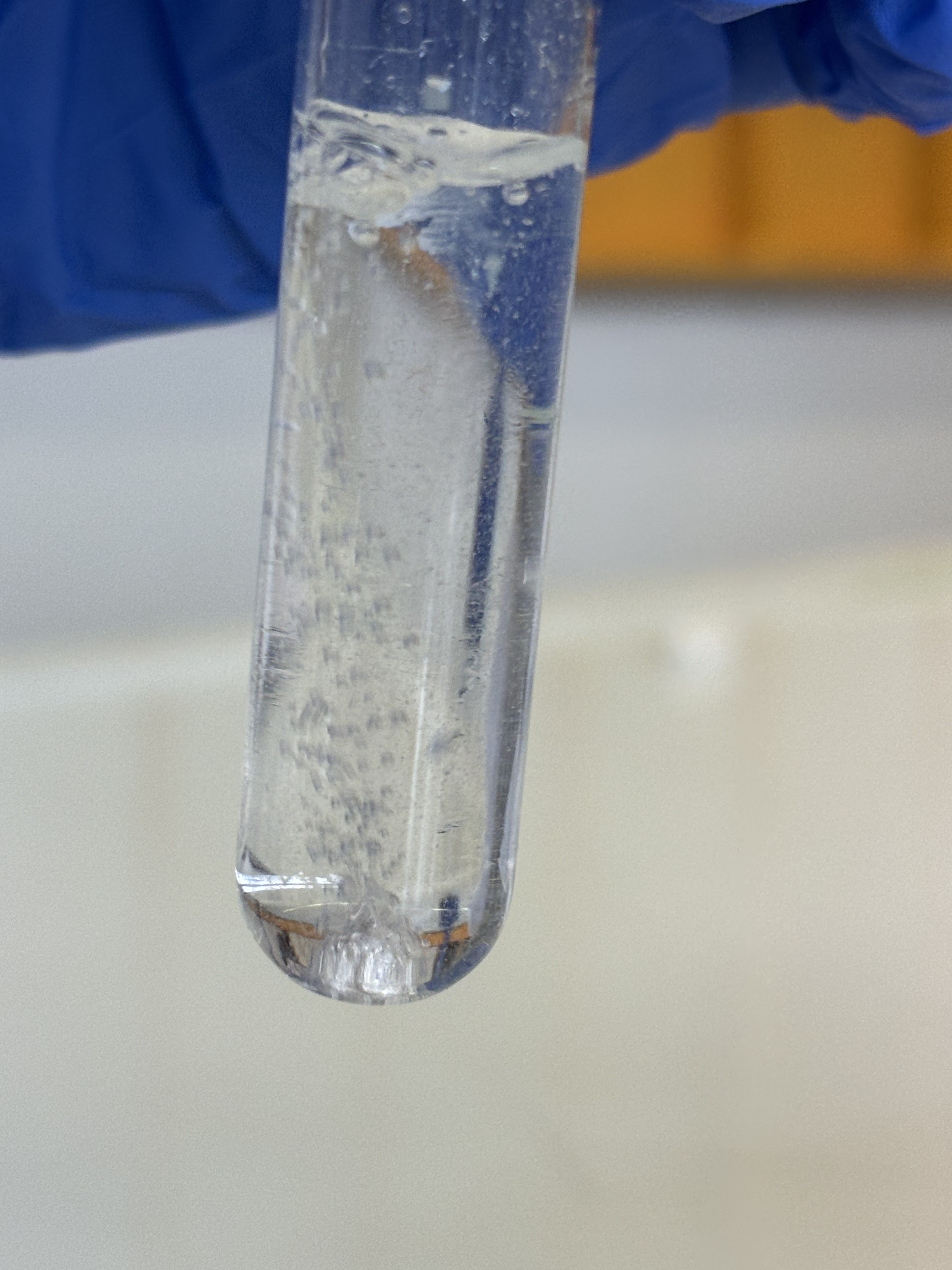 Reazione HCl + Ca avanzata